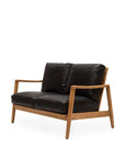 YUKON | 2 seater, black leather