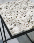 Dion marble side table Alaska