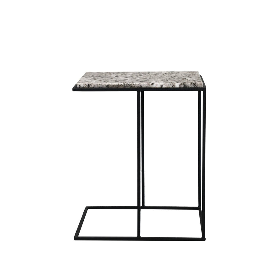 Dion marble side table Alaska