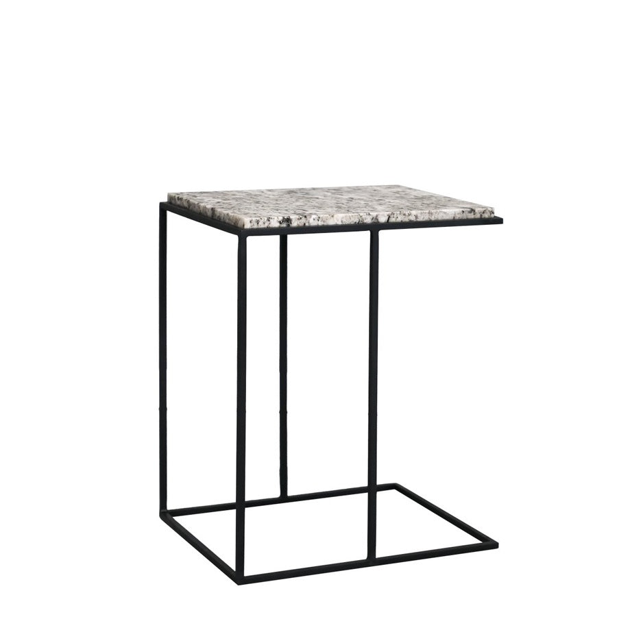 Dion marble side table Alaska