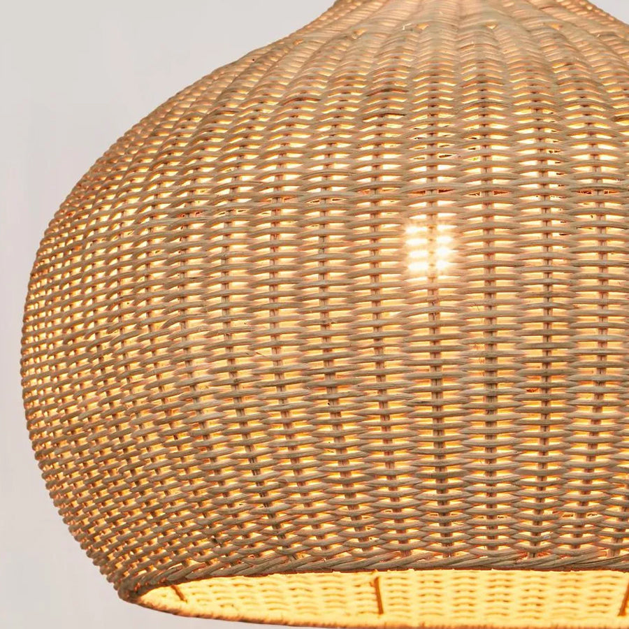 Drift natural rattan pendant