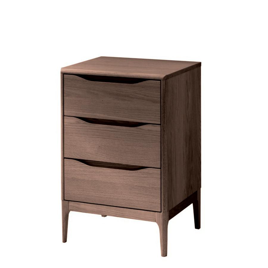 Ghost 3 drawer bedside - Earth