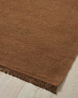 Emilio linen rug | Toffee
