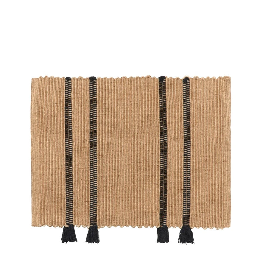 Ezra entrance mat | Natural/Black