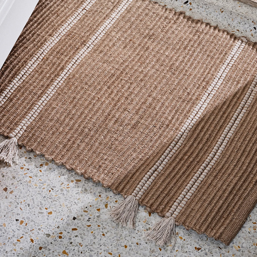 Ezra entrance mat | Natural/Off White