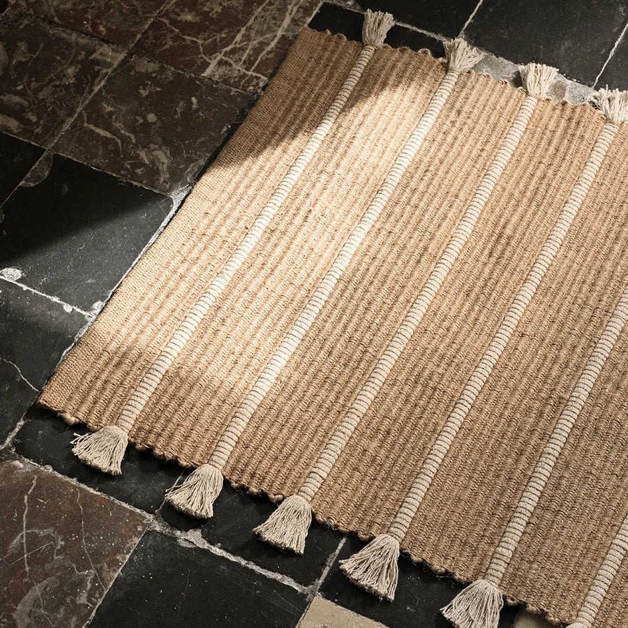 Ezra rug | Natural/Off White