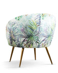 Coast accent chair in velvet