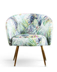 Coast accent chair in velvet