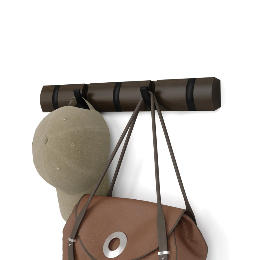 Flip 5 hook | Walnut