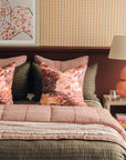 Floresta Cushion in Merlot