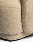 Fleur curved sofa in beige