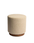 Hickory ottoman in beige