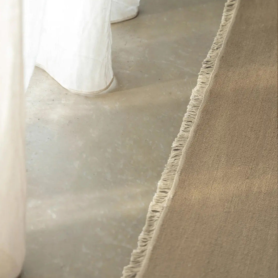 Jaqueline wool rug barley