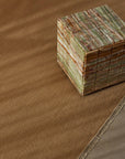 Jaqueline wool rug brulee 