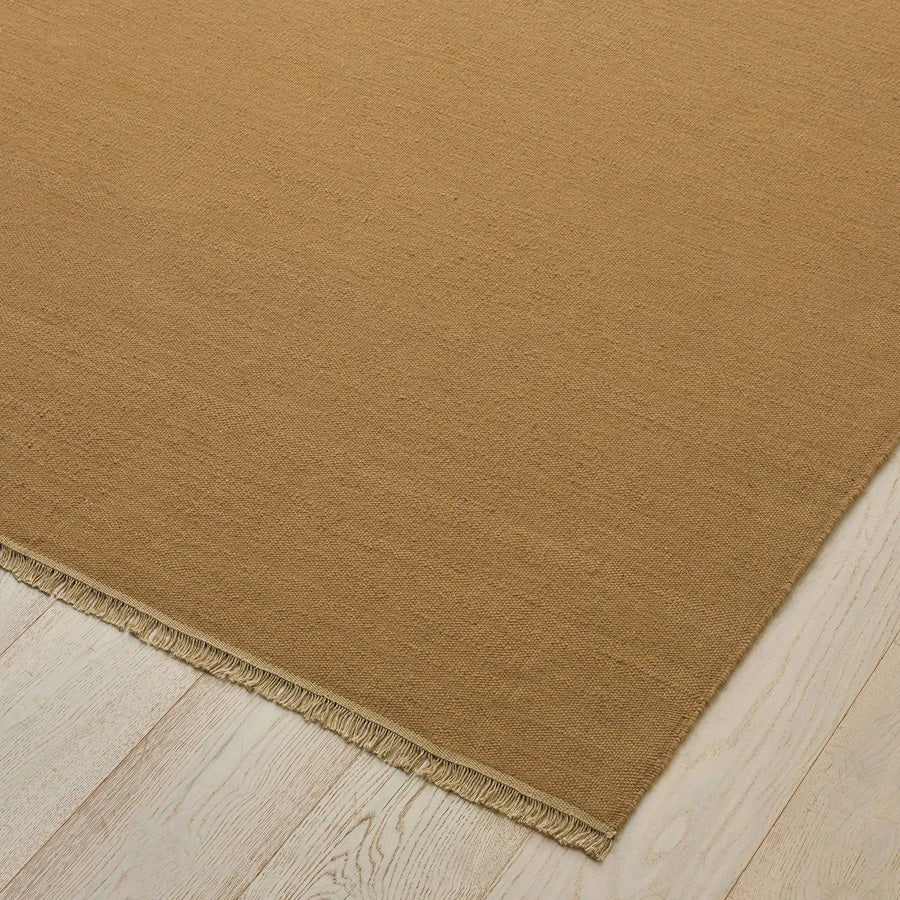 Jaqueline wool rug brulee 