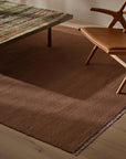 Jacqueline wool rug rosewood