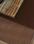Jacqueline wool rug rosewood
