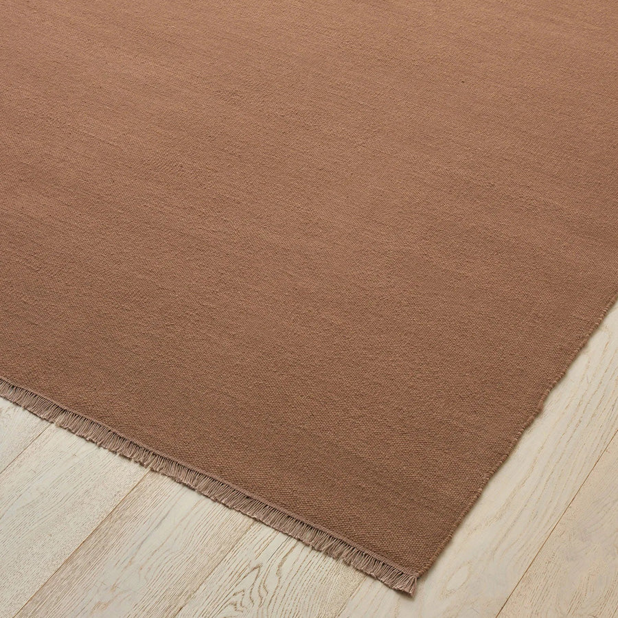 Jacqueline wool rug rosewood