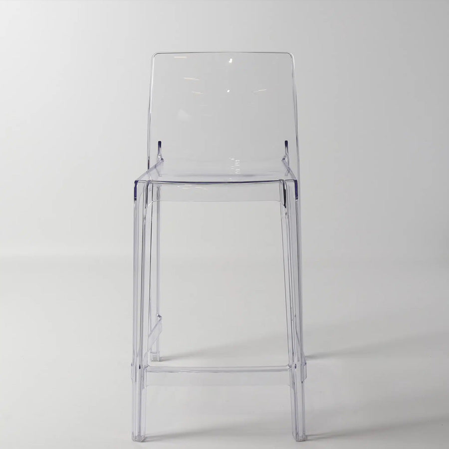 Jupiter barstool clear
