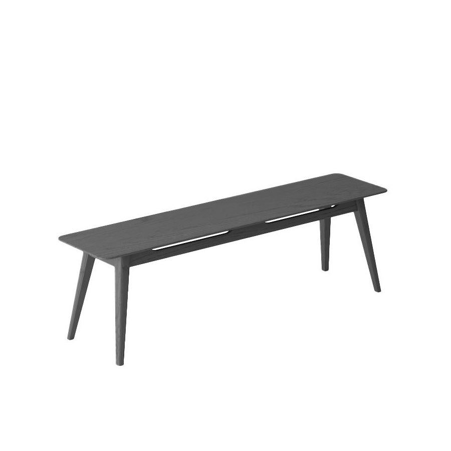 Kaishama bench in black