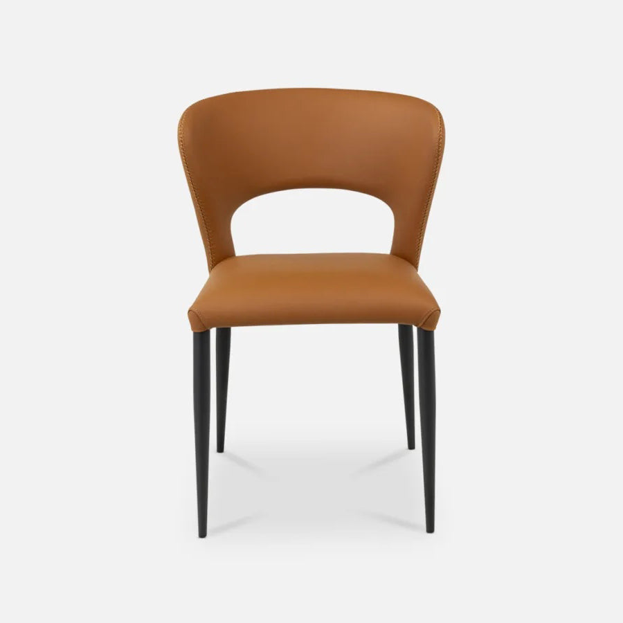 Klik dining chair in leather
