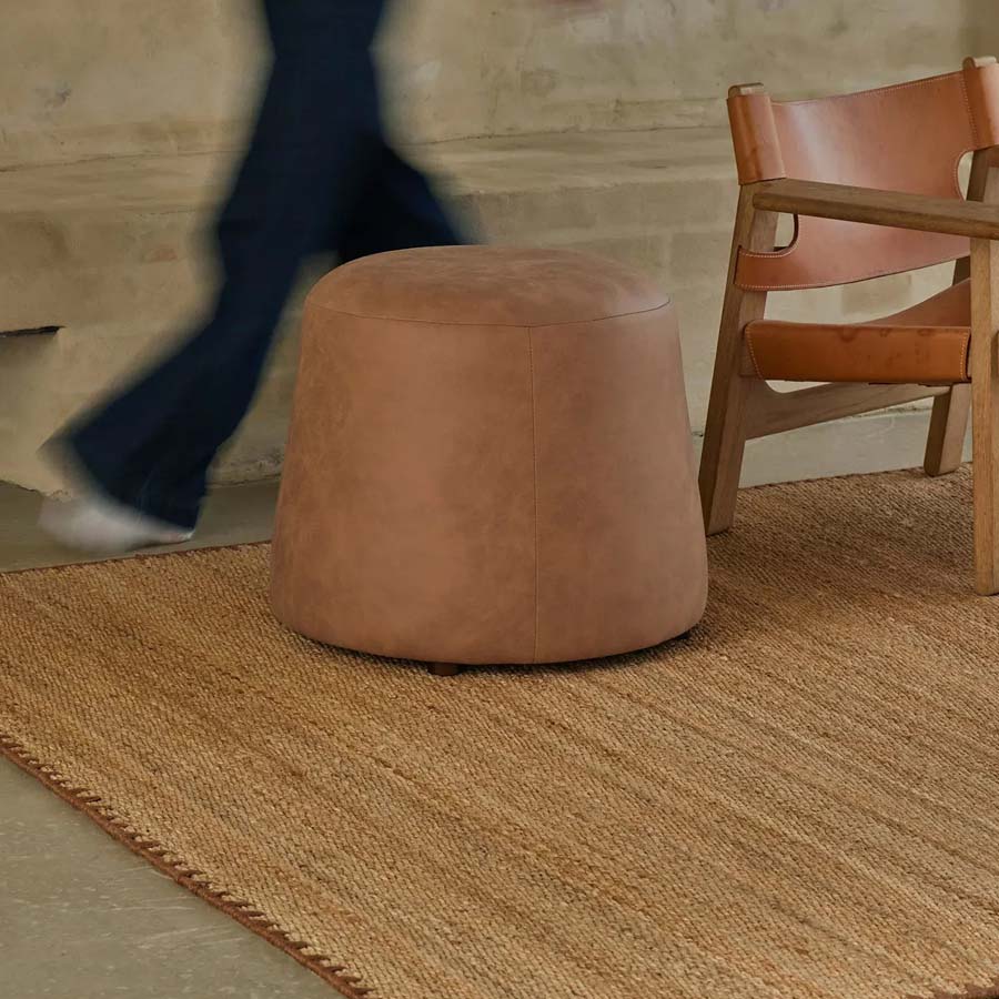 Landro Ottoman Toffee