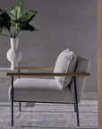 LAYLA | armchair - ivory