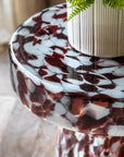 Murano glass side table 