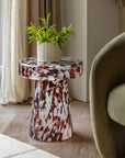 Murano glass side table 