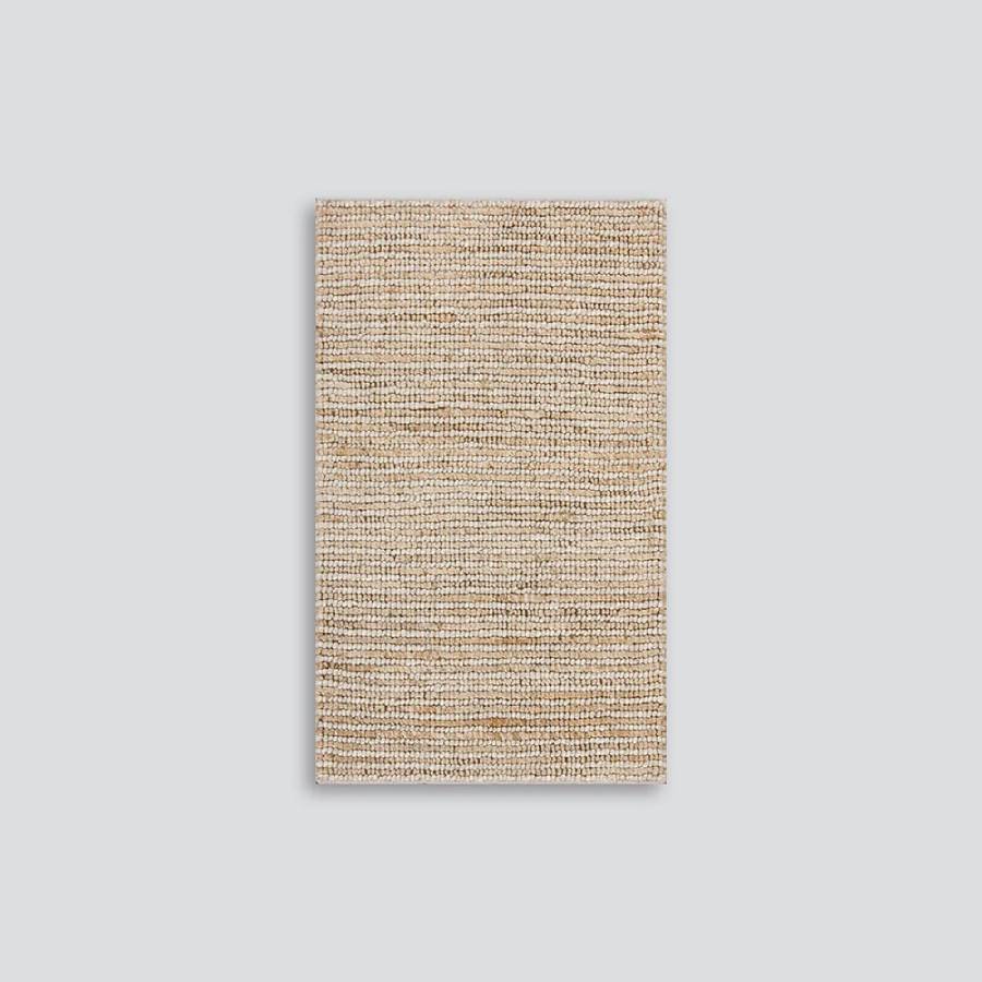 Lima jute & wool entrance mat in sand