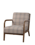 The Luca Plaid Armchair 