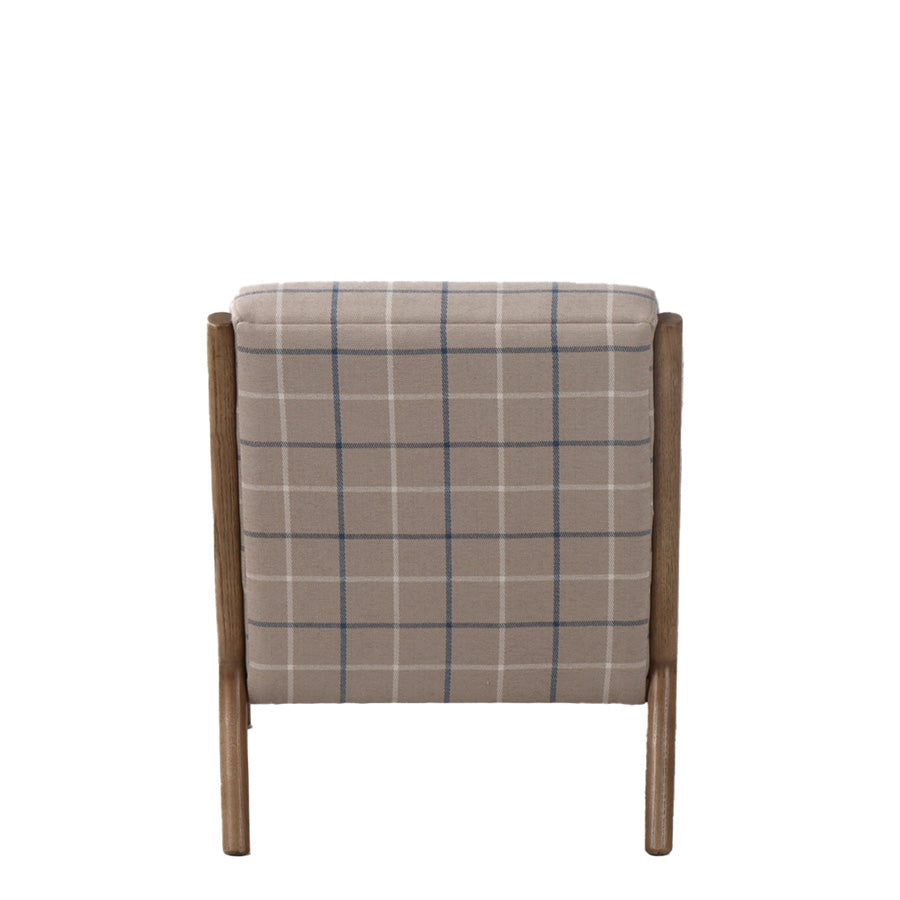 The Luca Plaid Armchair 