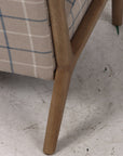 The Luca Plaid Armchair 