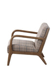 The Luca Plaid Armchair 