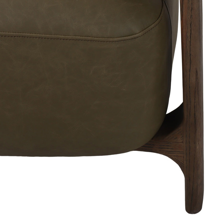 LUNA | olive leather