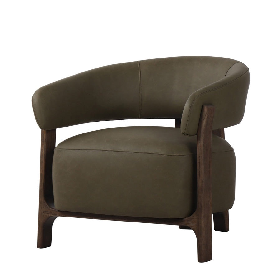 LUNA | olive leather