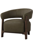 LUNA | olive leather