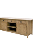 Maraetai Solid Oak Entertainment Unit