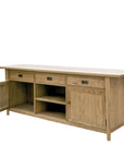 Maraetai Solid Oak Entertainment Unit