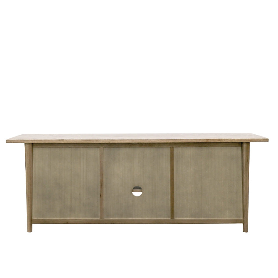 Maraetai Solid Oak Entertainment Unit