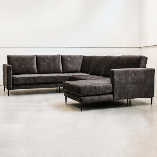 Monterey modular 3 piece sofa in Nikkos Bark