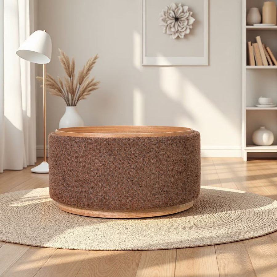 Nord Large Ottoman  - tobacco 