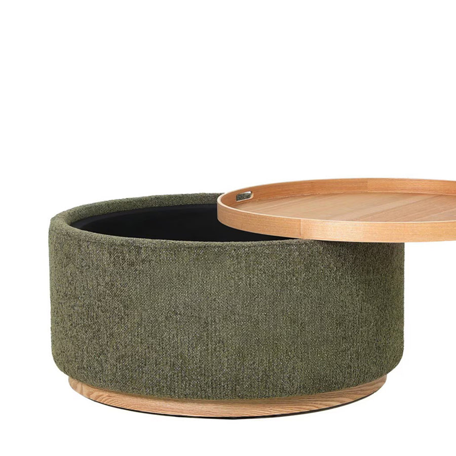  Nord Large Ottoman  - moss green