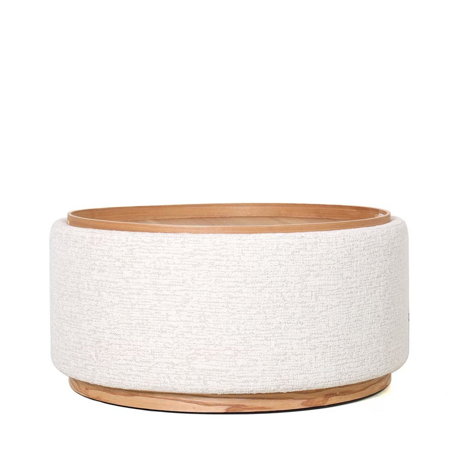 Nord Large Ottoman - seashell