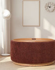 Nord Large Ottoman- burnt ochre