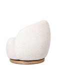 Nord swivel armchair