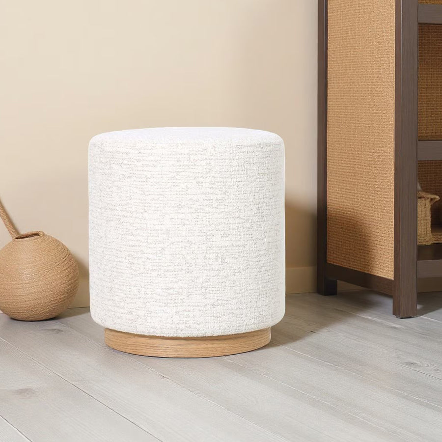 Nord Small Ottoman - seashell 