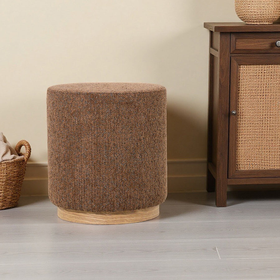 Nord Small Ottoman - tobacco