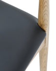 Nordic Leather Dining Chair