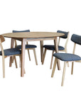  Nordik Extension Dining Table with Nardik Dining Chairs